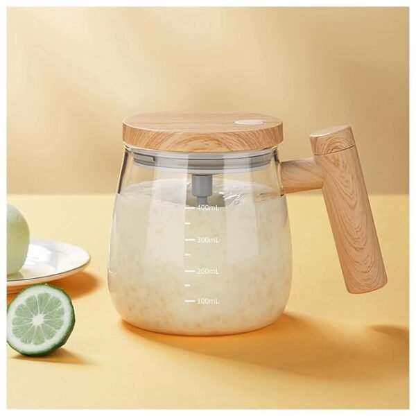 Self stirring coffee mug