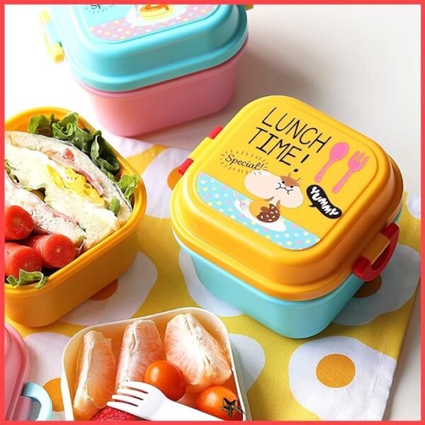 Kids Retro Plastic Lunch Box