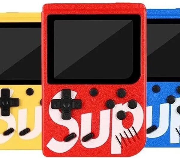 TOYTONIC Rechargeable Handheld Gaming Console for kids