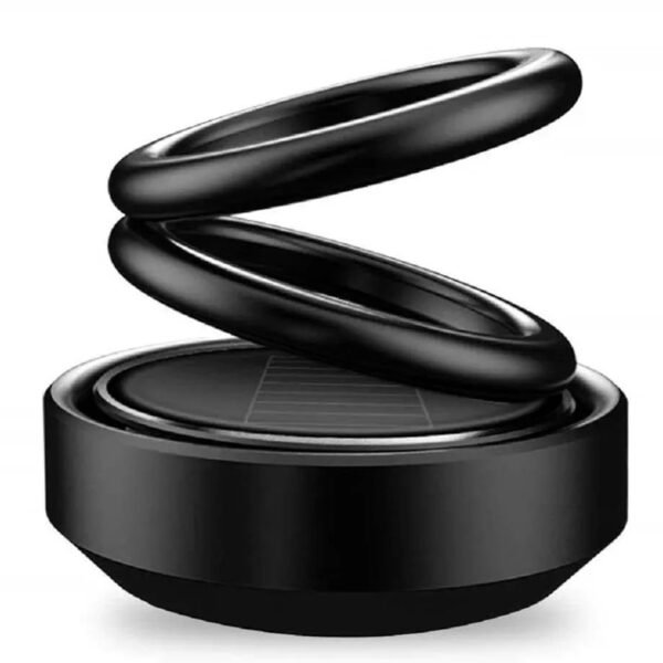 HAMSA Car Solar Perfume Air Freshener Auto Rotation Essential Oil Diffuser Aromatherapy