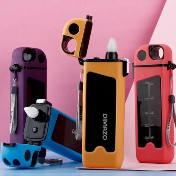 XOLO H2OFlow 500ml Leakproof Water Bottle with Straw